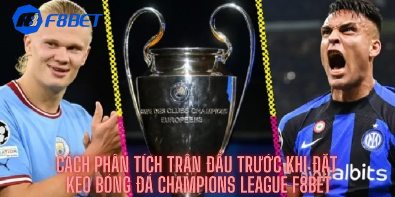 Cách phân tích trận đấu trước khi đặt kèo bóng đá Champions League F8bet