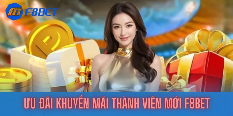 Ưu đãi khuyến mãi thành viên mới F8bet